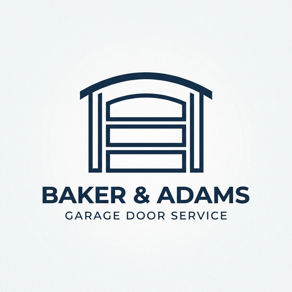 Baker and Adams Garage Door Service Logo